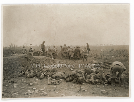 Cadavres de soldats allemands (Dompierre)